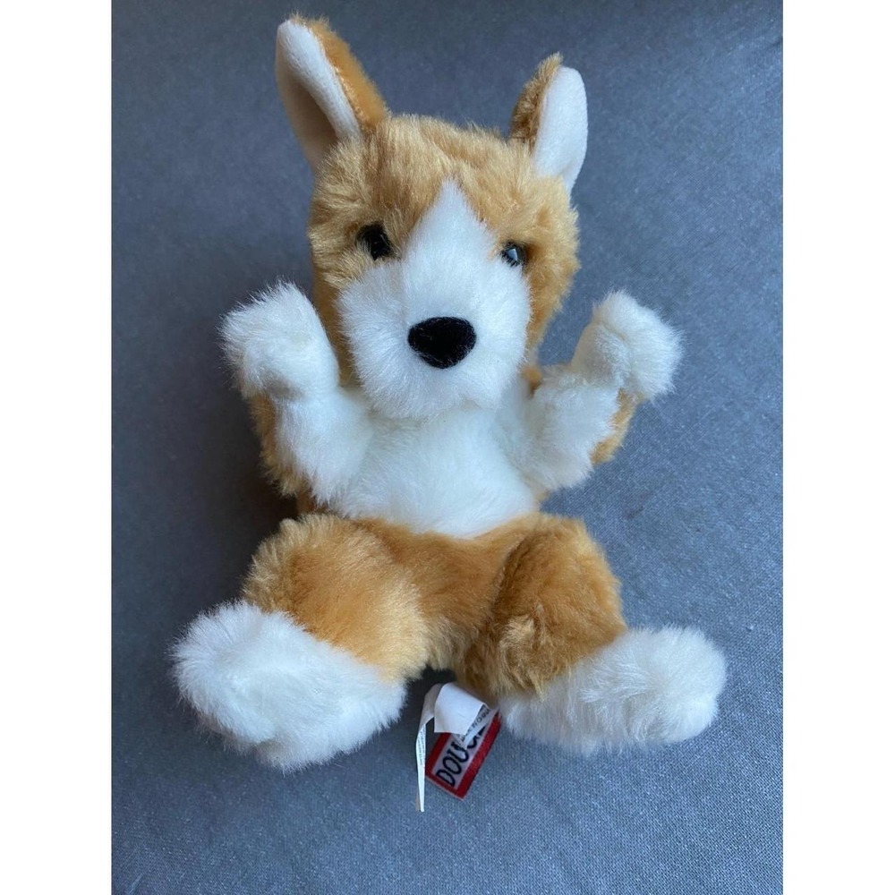Douglas Corgi Handheld Small 7" Tiny Plush Puppy Dog 2016 Handful s10